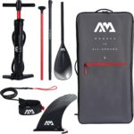 Aqua Marina Vapor SUP Aufblasbares Stand Up Paddle Board mit Paddel, Leine, Magic Rucksack und Double Action Pumpe