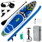 FunWater Stand Up Paddling Board 320 cm & 350 cm–SUP für 2 Personen/Familien,mit komplettem Zubehör,Doppellagiges PVC,anfängerfreundlich,Aufblasbares Paddle Board für Erwachsene & Einsteiger