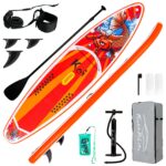 FunWater Stand Up Paddling Board 320 cm & 350 cm–SUP für 2 Personen/Familien,mit komplettem Zubehör,Doppellagiges PVC,anfängerfreundlich,Aufblasbares Paddle Board für Erwachsene & Einsteiger