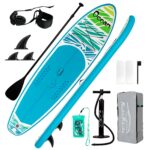 FunWater Stand Up Paddling Board 320 cm & 350 cm–SUP für 2 Personen/Familien,mit komplettem Zubehör,Doppellagiges PVC,anfängerfreundlich,Aufblasbares Paddle Board für Erwachsene & Einsteiger