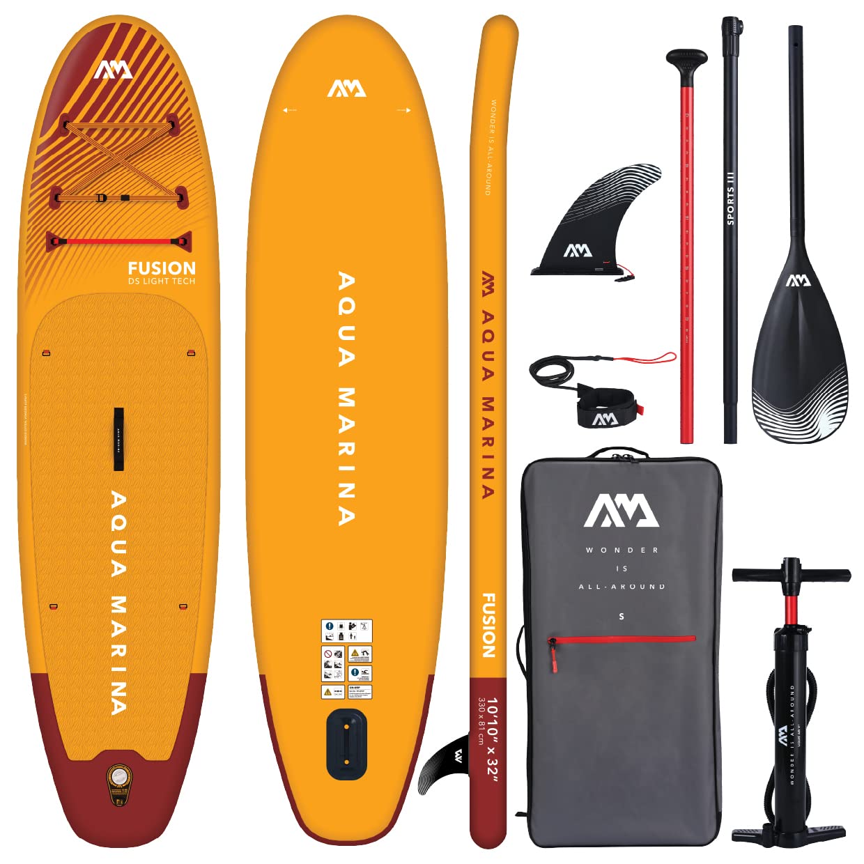 Aqua Marina Aufblasbare Stand Up Paddle Boards (iSUP) ? Komplett-Sets f?r Erwachsene