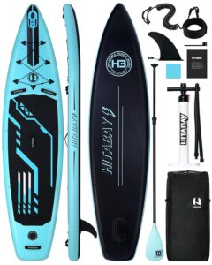 SUP Board Set, Stand Up Paddling Board Aufblasbar, 320cm 335cm stabil für Erwachsene bis 150 kg mit kompletten Zubehör Surfbrett für Anfänger