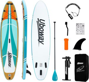 Signstek Stand Up Paddling Board Aufblasbares SUP Board Set Aufblasbar Paddle Surfboard Stabiles Leichtgewicht Komplettes Zubehör