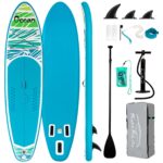 FunWater Stand Up Paddling Board 320 cm & 350 cm–SUP für 2 Personen/Familien,mit komplettem Zubehör,Doppellagiges PVC,anfängerfreundlich,Aufblasbares Paddle Board für Erwachsene & Einsteiger