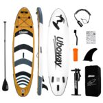 Signstek Stand Up Paddling Board Aufblasbares SUP Board Set Aufblasbar Paddle Surfboard Stabiles Leichtgewicht Komplettes Zubehör