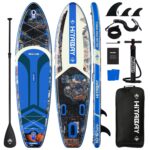 SUP Board Set, Stand Up Paddling Board Aufblasbar, 320cm 335cm stabil für Erwachsene bis 150 kg mit kompletten Zubehör Surfbrett für Anfänger