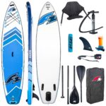 SUP F2 AXXIS Combo Aufblasbares Stand Up Paddle Board | Surfboard für Einsteiger & Fortgeschrittene mit zubehör