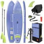 MOVINO Garda Allround 10’10" (330x81x15cm) 2in1 SUP Stand Up Paddling Board Set Aufblasbares Standup Paddle Board Leicht Sup Boards Und Zubehör Wasser Sport Welded Rail bis 150 kg