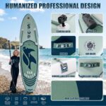 FunWater Stand Up Paddling Board 320 cm & 350 cm–SUP für 2 Personen/Familien,mit komplettem Zubehör,Doppellagiges PVC,anfängerfreundlich,Aufblasbares Paddle Board für Erwachsene & Einsteiger