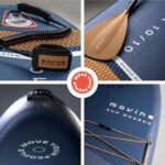 MOVINO Garda Allround 10’10" (330x81x15cm) 2in1 SUP Stand Up Paddling Board Set Aufblasbares Standup Paddle Board Leicht Sup Boards Und Zubehör Wasser Sport Welded Rail bis 150 kg