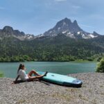 Aqua Marina Vapor SUP Aufblasbares Stand Up Paddle Board mit Paddel, Leine, Magic Rucksack und Double Action Pumpe