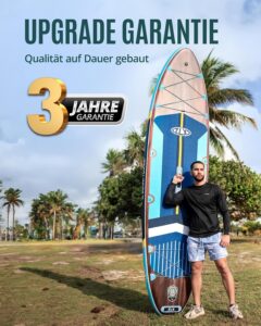 ZLX Stand Up Paddling Board 350x89cm,SUP Board Set,Stand Up Paddle mit Einzigartige Mittelfinne,Rutschfester Deckpad,Standup Paddle Board 250kg Tragkraft,für Erwachsene,Anfänger,alle Könnensstufen
